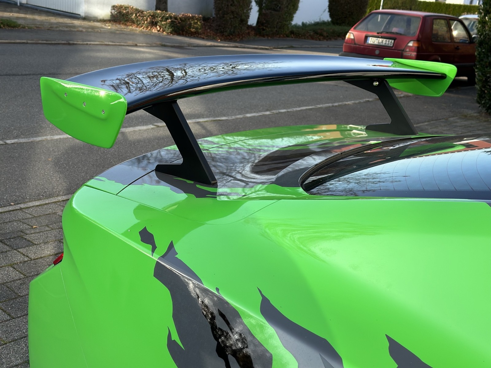 Schropp SF3-650 Heckflügel am Ford Mustang S650