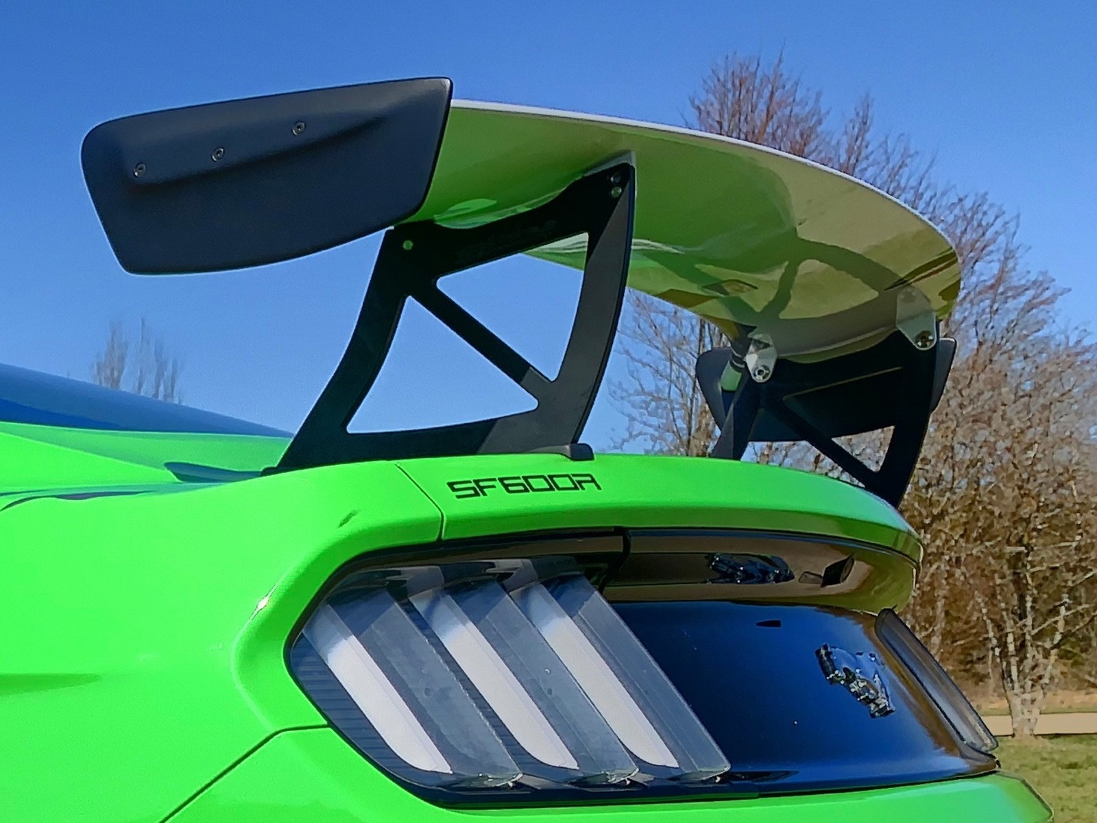Schropp SF3 Heckflügel am Ford Mustang S550